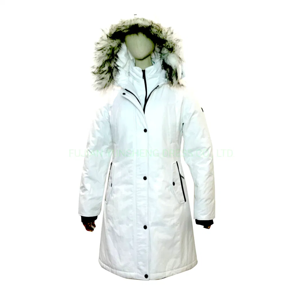 Ladies′ Nylon Water Repellant Fake Down Jacket, Winter Jacket, Women Jacket, Outdoor Wear, Winter Clothing, Filling Jacket, Fashion Fake Down Jacket