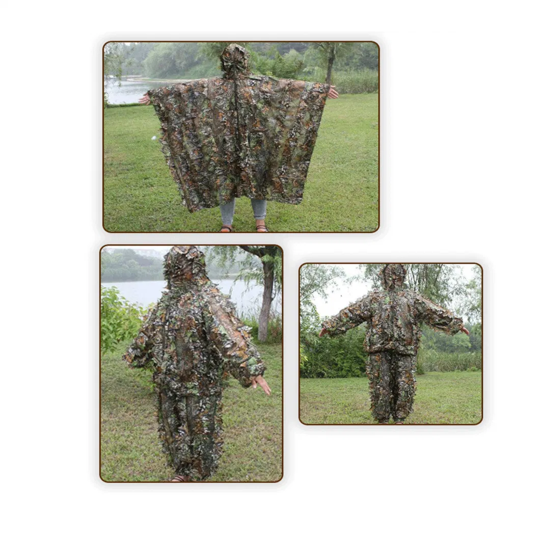 Custom Silk Cloth Mesh Jungle Hunting Wear