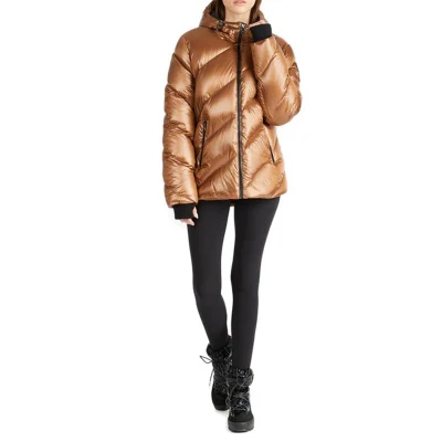 2023 Новая модная зимняя женская короткая легкая повседневная стеганая куртка с капюшоном Nv